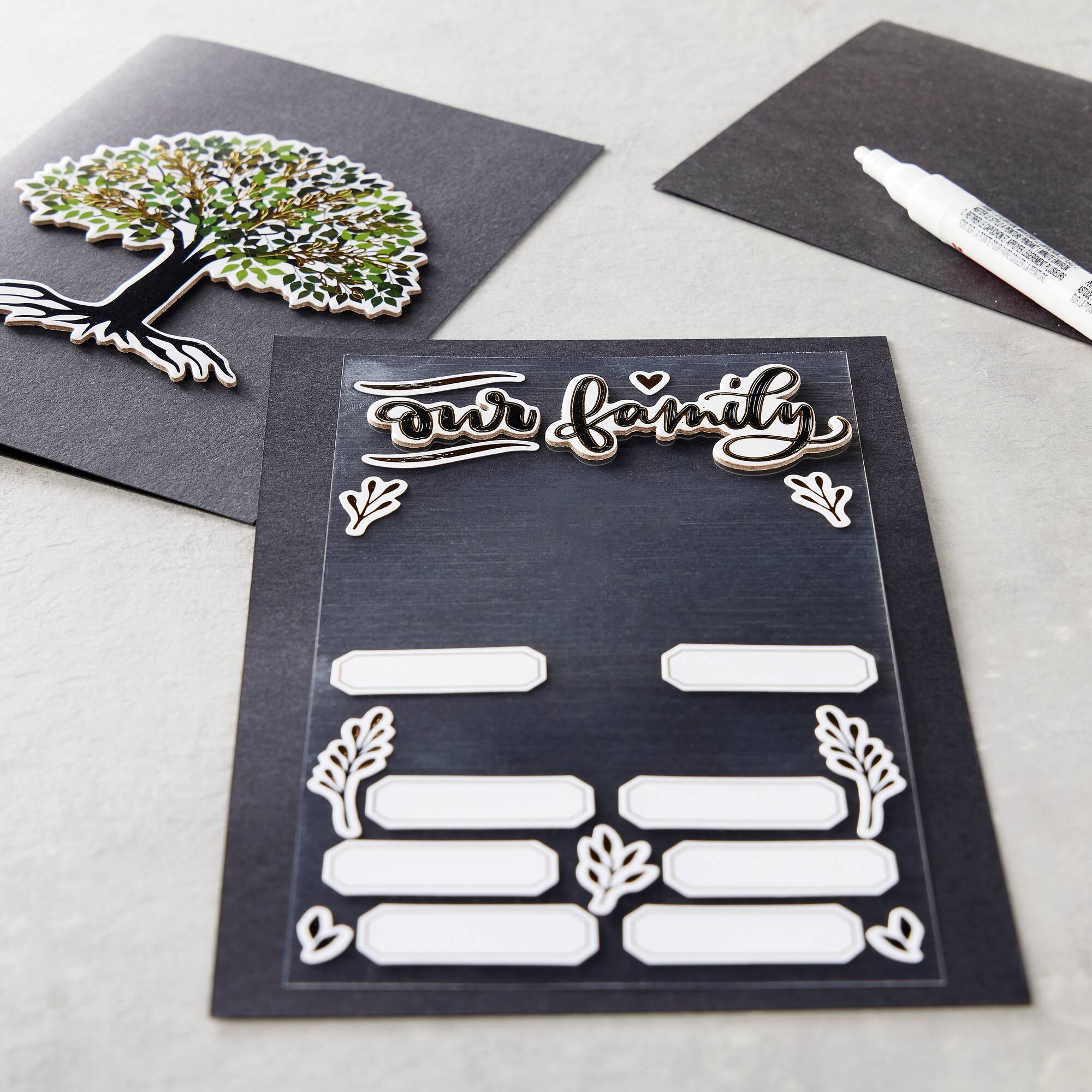Family Tree Dimensional Stickers by Recollections™